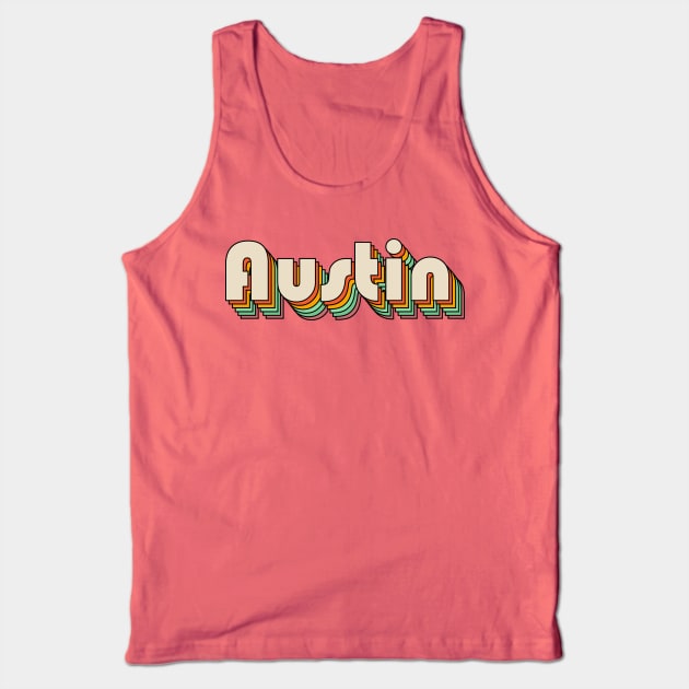 Retro Austin Tank Top by HuskyClothing